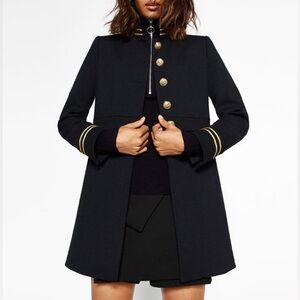 ZARA MILITARY STYLE COAT